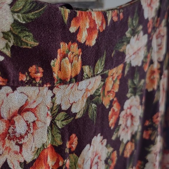 Farm Rio Patchwork Floral Printed Midi Skirt for Anthropologie Sz. Small - Picture 13 of 13